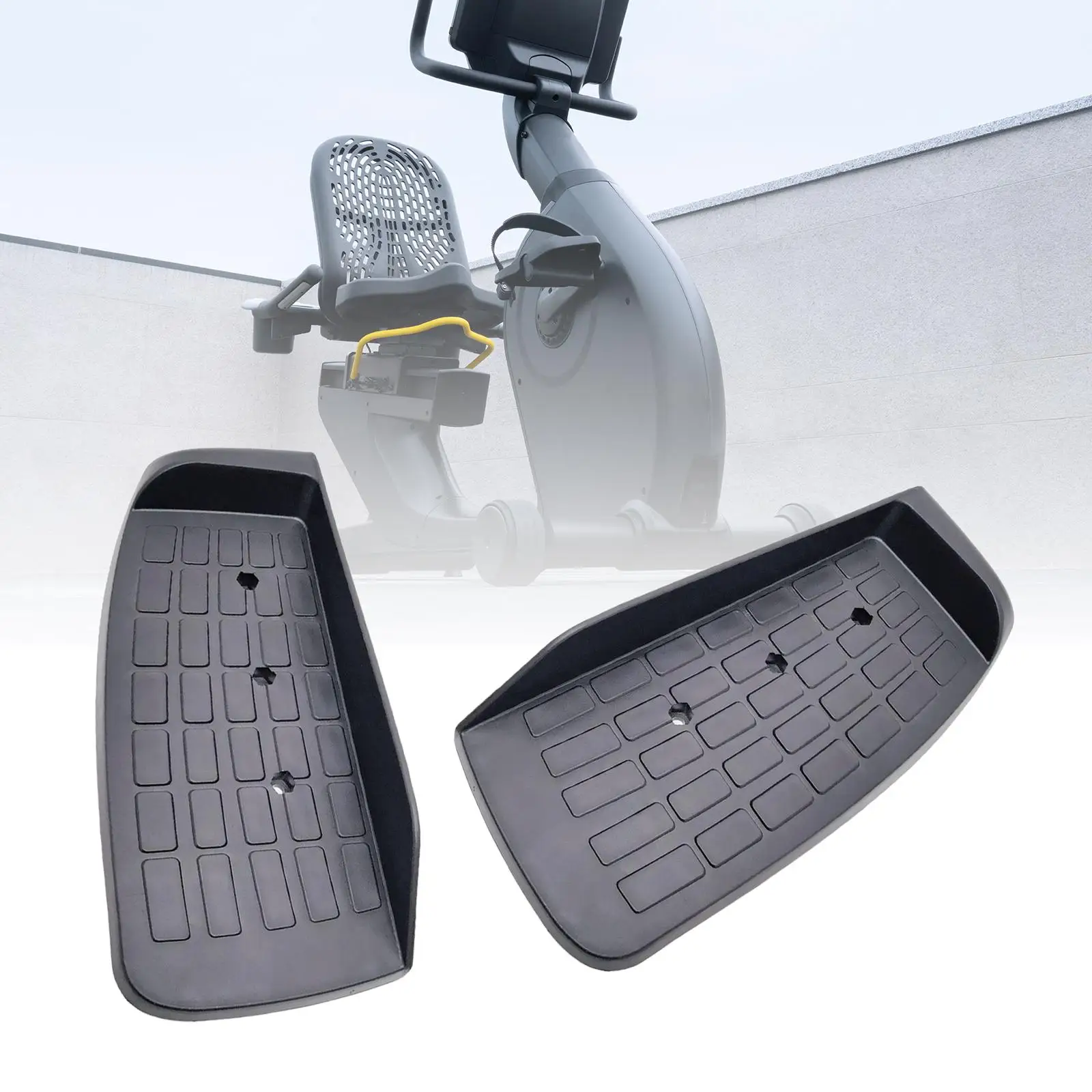 2 педали для ног на эллиптическом тренажере, практичные Многофункциональные педали для эллиптического тренажера для упражнений, товары для дома и офиса 4