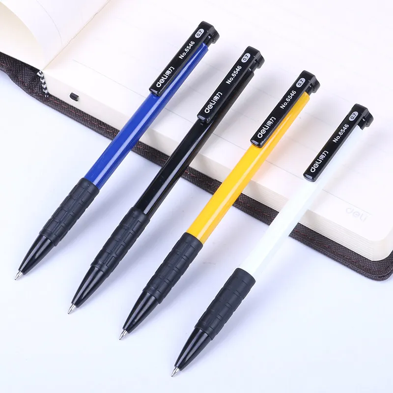 20 ШТ / Коробка 0,7 мм Шариковая ручка для Прессования Синих чернил для школьных канцелярских принадлежностей и офиса, YZB00008