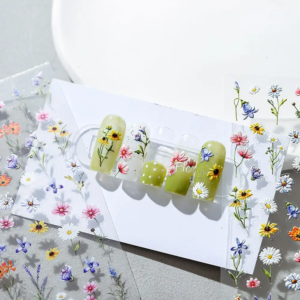 3D мода листьев рельеф цветы ногтей наклейки английские буквы маникюрные принадлежности сердце бабочки полые ногтей наклейки 4