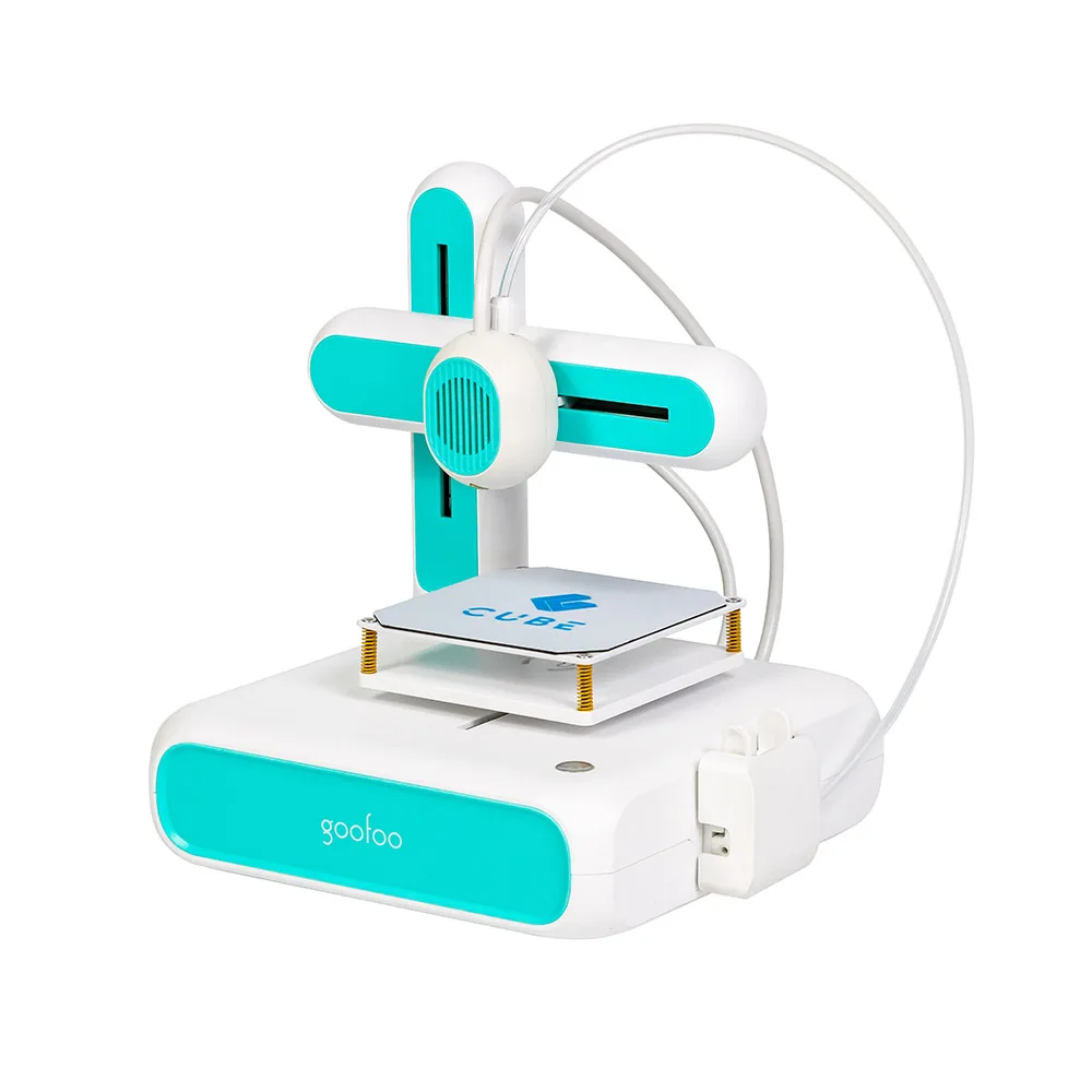 Goofoo Лучший Принтер 3d Fdm Принтер Cube Подарок для Детей и Детский Настольный Мини 3D Принтер 2022 Новейших Моделей Diy