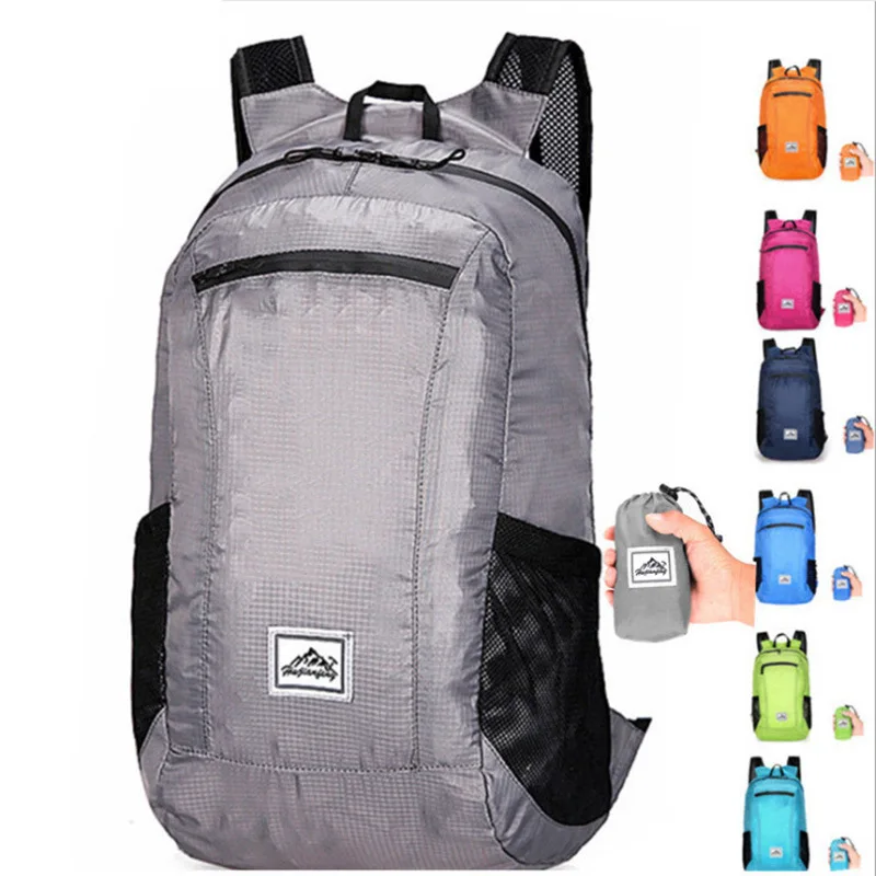 JBTP Новый красочный складной рюкзак для мужчин и женщин, водонепроницаемая дорожная сумка для улицы, большой емкости, легкий спортивный рюкзак для путешествий