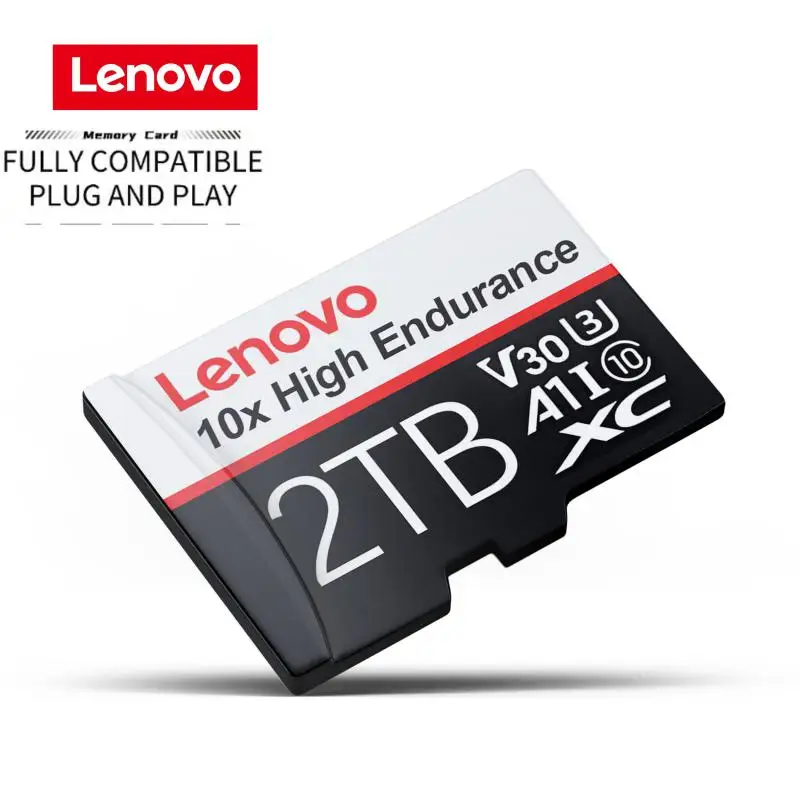 Lenovo 2TB Micro TF SD-Карта 1TB 512GB 256GB 128GB Высокоскоростная Карта Флэш-памяти UHS-1 v30 U3 Для nintendo Switch trimui smart pro