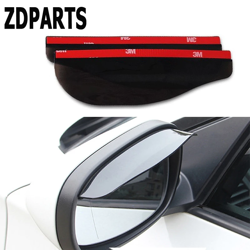 ZDPARTS Автомобильное Зеркало Заднего Вида От Дождя Непромокаемая Наклейка Для BMW E46 E39 E60 E90 E36 F30 F10 X5 E53 E34 E30 Mini Cooper Lada
