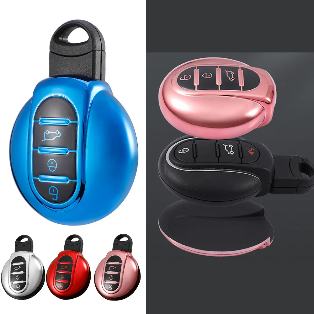 Автомобильный Пульт Дистанционного Управления Smart Key Case Fob Cover 2014-2024 Для BMW MINI Для Cooper F54 F55 F56 F57 F60 Чехол Для Ключей От Салона Аксессуары