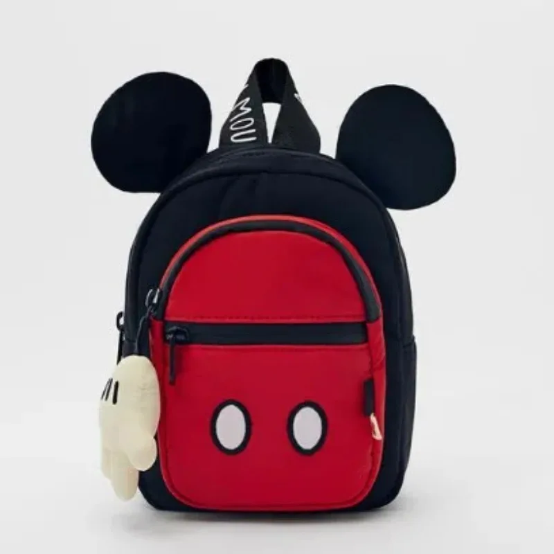 Детская сумка Disney с Микки Маусом, детский рюкзак Bacpack, осенний рюкзак с рисунком Микки и Минни Маус для детских подарков 0