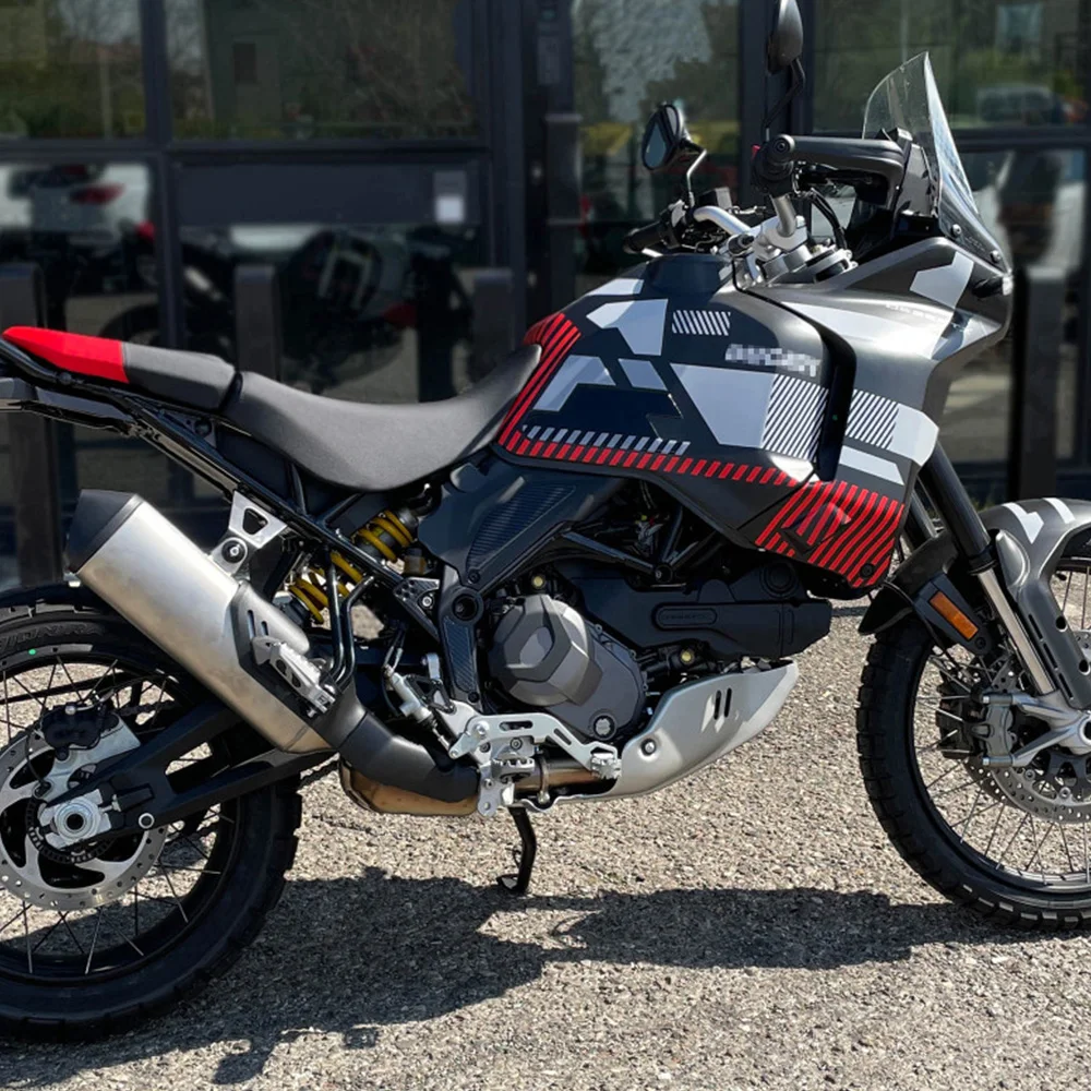 Для Ducati DesertX Desert X RR22 2023 2022 Аксессуары Для Мотоциклов 3D Гелевая Наклейка Из Эпоксидной Смолы Комплект Защиты Бака 2