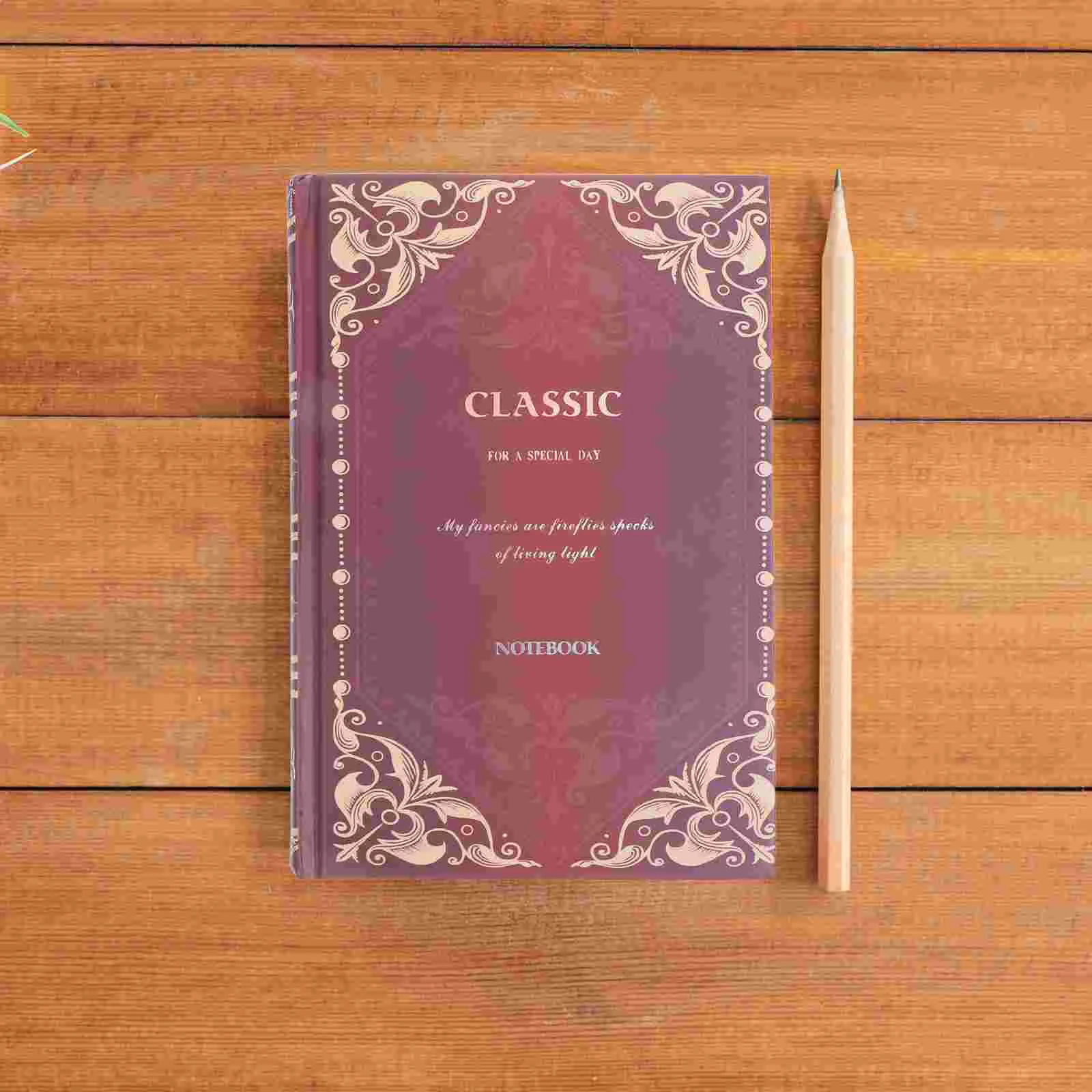 Классический винтажный ретро личный блокнот, дневник в твердом переплете, Дневниковая книга