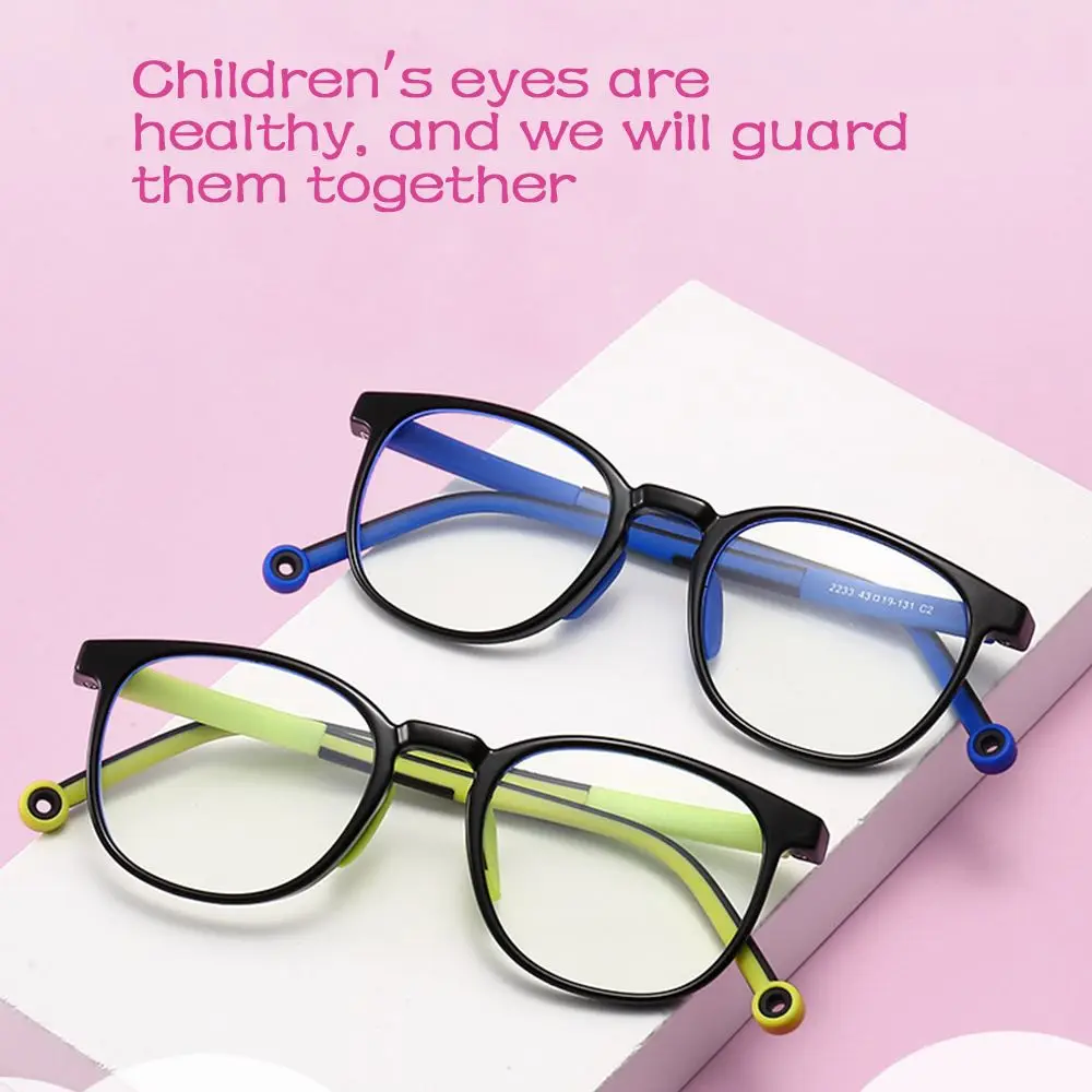 Модные Онлайн-классы Защита глаз Компьютерные очки в Сверхлегкой оправе Удобные Очки Детские Очки