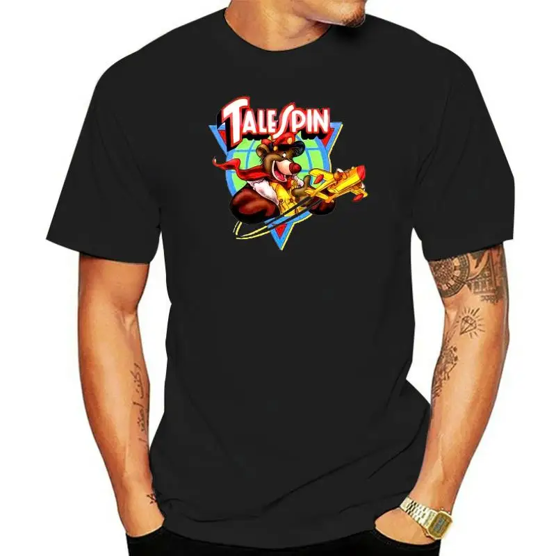 Мужская футболка с логотипом Talespin Baloo, футболка унисекс, женская футболка, футболки-тройники.