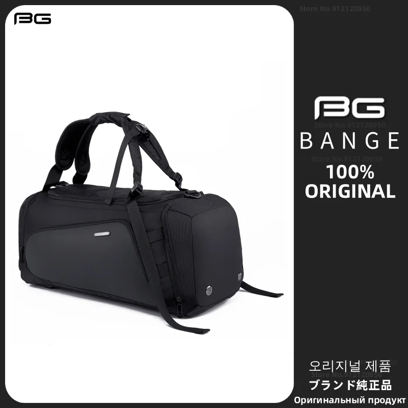 НОВЫЙ мужской многофункциональный рюкзак BANGE, водонепроницаемые дорожные спортивные сумки для фитнеса, сумки для ручной клади, разделительная дорожная сумка для влажной и сухой уборки