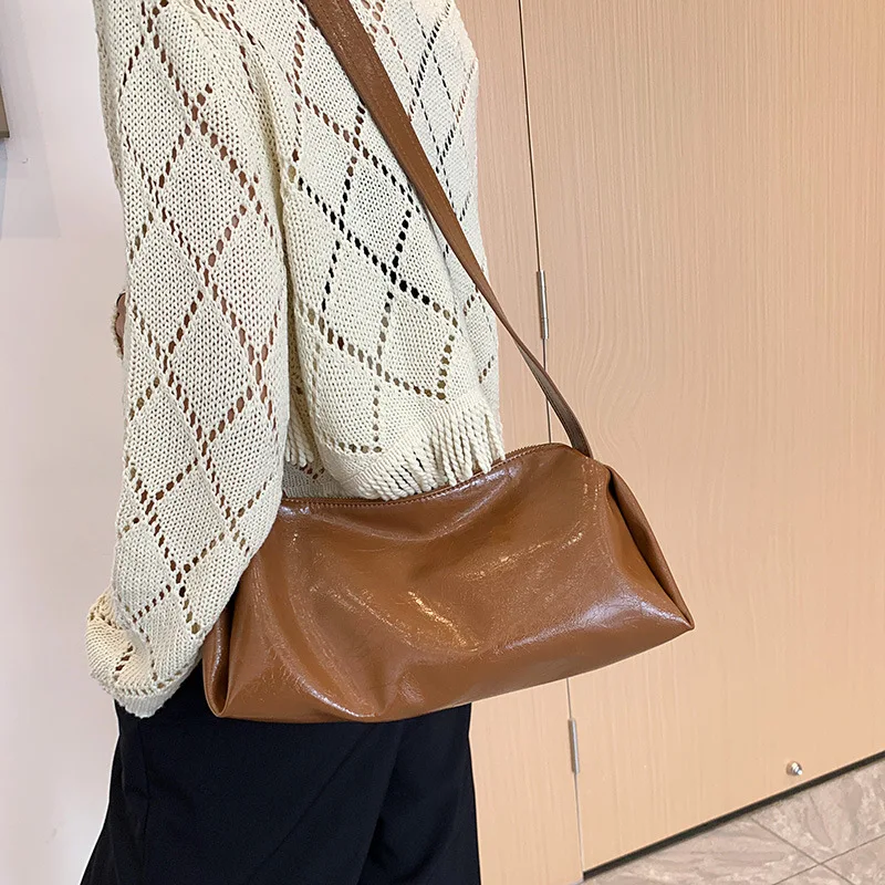 Новая женская Модная сумка через плечо из натуральной кожи Большой емкости, уникальная и роскошная сумка через плечо для Леди высокого класса