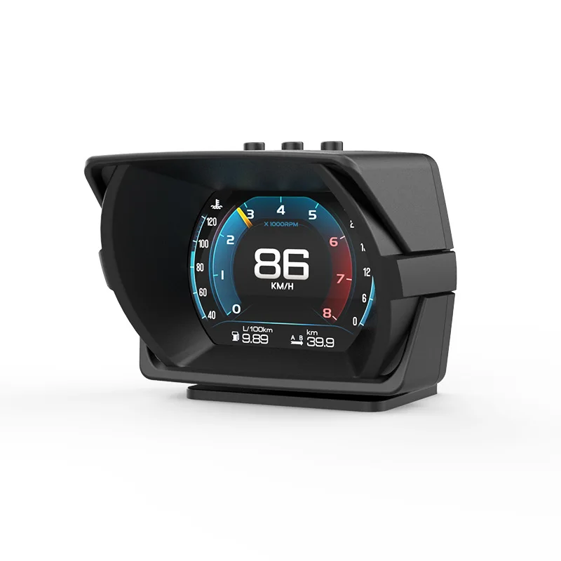 Новейший A450 OBD + GPS Акселерометр HUD Head Up Дисплей Turbo Температура Масла Температура масла Скорость Гоночный Класс ЖК-Прибор