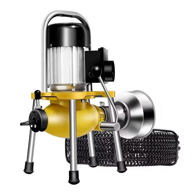 Профессиональная электрическая земснарядная машина для труб мощностью 1500 Вт Q-180, канализационная земснарядная машина для слива пола в туалете, земснарядная машина для чистки семьи