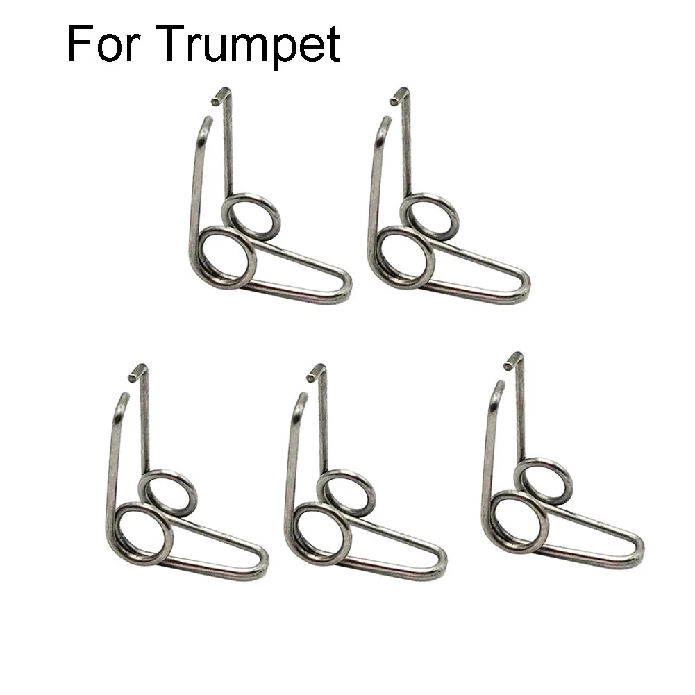Улучшите свои музыкальные инструменты с помощью этого высококачественного набора железных клапанных пружин 5 штук для трубы тромбона и альтового рожка