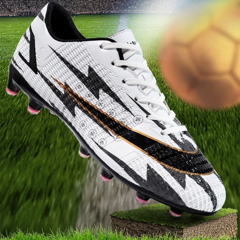 Футбольная обувь Assassin 14, Мужская тренировочная обувь с длинными ногтями, студенческие футбольные бутсы, Противоскользящая молодежная профессиональная футбольная обувь