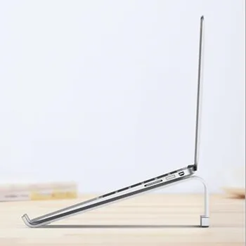 11-17-дюймовая подставка для ноутбука из алюминиевого сплава, портативная подставка для ноутбука, держатель для Macbook Air Pro, нескользящий кронштейн для охлаждения компьютера