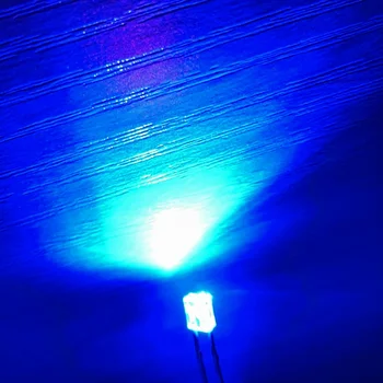 200ШТ Квадратный Светодиодный Диод 2x5x7 DIY Kit Прозрачная Яркая Многоцветная Лампа Накаливания 4