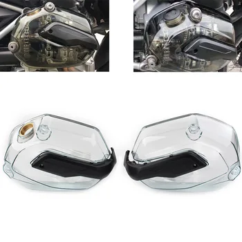 2шт Прозрачный Защитный Кожух Цилиндра Двигателя Мотоцикла Защитная Крышка Головки Клапана Для BMW R1200GS R1200RS R1200RT