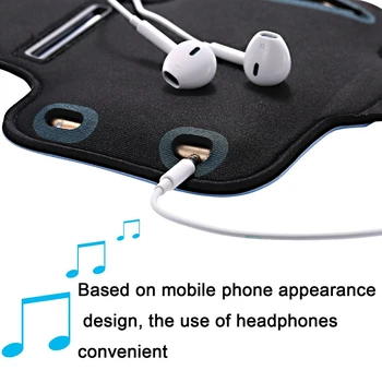 5-7-Дюймовая повязка для мобильного телефона, бег, Спорт на открытом воздухе, Держатель смартфона, сумка для телефона Samsung Xiaomi iPhone 3