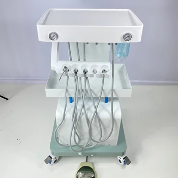 Sunnymed профессиональный мобильный стоматологический ветеринарный терапевтический инструмент машина тележка стол для процедур с простым воздушным компрессором