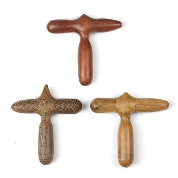 Акупунктурная палочка Набор деревянных массажных палочек Для точечного массажа Инструмент для массажа ног Инструмент для массажа шеи Подбородка Тонкий Инструмент для массажа лица