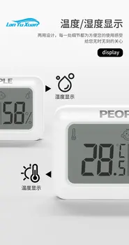 Внутренний бытовой высокоточный термометр-гигрометр для теплицы, измеритель температуры в детской комнате, установленный на стене
