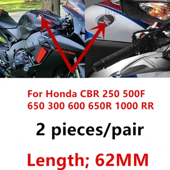 Для Honda CBR 250 500F 650 300 600 650R 1000 RR, наклейки на обтекатель топливного бака гоночного мотоцикла, логотип, водонепроницаемый акрил