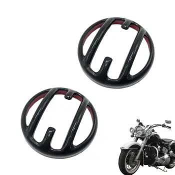 Защита заднего фонаря мотоцикла, не повреждает Стильные чехлы для фонарей, обеспечивает длительный блеск указателей поворота и защитного чехла заднего фонаря
