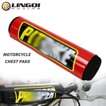 Защитная накладка для руля LINGQI RACING для руля для мотоциклов HONDA YAMAHA SUZUKI KAWASAKI Аксессуары для мотоциклов