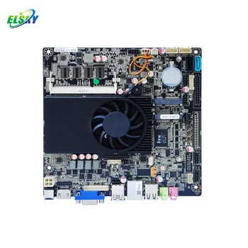 Материнская плата ELSKY QM6600 с процессором Ivy Bridge CORE i7 3-го поколения 3540M с графикой In_tel HD4000 1/2 * Порт локальной сети 2/6 * COM USB Аудио