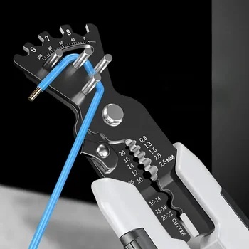 Многофункциональные специальные плоскогубцы для зачистки проводов для электрика, режущие зачистку проводов, прижимающие кожу Ножницы для намотки проводов