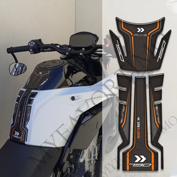 Мотоцикл для 790 Adventure R 2019 2020 2021 2022 Накладка на бак Ручки для бензобака Боковые 3D наклейки Наколенники Защитные наколенники Набор наклеек