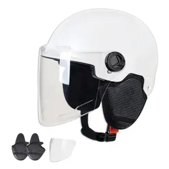 Мотоциклетные защитные шлемы Регулируемые шлемы для мотогонок Унисекс-Шлемы для взрослых Универсальные защитные шлемы