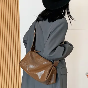 Новая женская Модная сумка через плечо из натуральной кожи Большой емкости, уникальная и роскошная сумка через плечо для Леди высокого класса 1