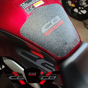 Новая Мотоциклетная Противоскользящая накладка для топливного бака, Боковая ручка для колена, Наклейка, Защитные накладки для Honda CB1000R CB 1000R CB 1000 R 2