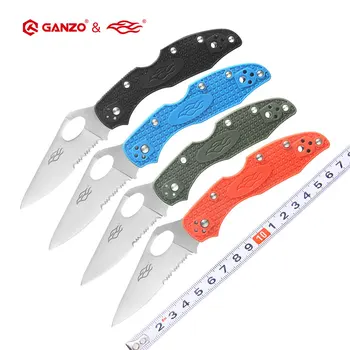 Нож Ganzo FBknife F759MS 440C С Частично Зазубренным Лезвием Складной Нож Для выживания На Открытом Воздухе Инструмент для Кемпинга EDC Карманный Нож Открытый Инструмент