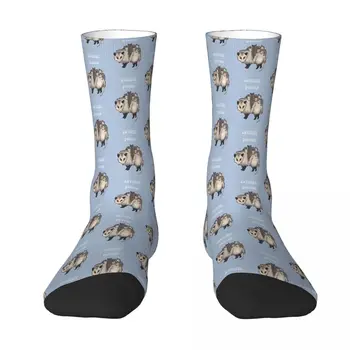Носки с животными серии Possum, Мужские и женские Чулки из полиэстера Настраиваемого дизайна