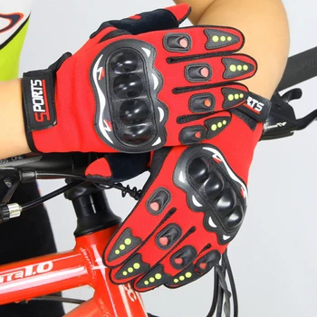 Перчатки для езды на мотоцикле и велосипеде на открытом воздухе, все относится к спортивным нескользящим теплым перчаткам, мужские осенне-зимние ветрозащитные с сенсорным экраном