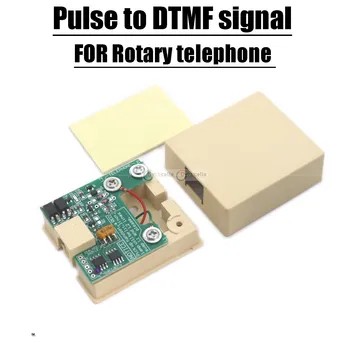 Преобразователь импульсного сигнала старого телефона В двухтональный многочастотный звук DTMF ДЛЯ сетевого или оптоволоконного поворотного телефона