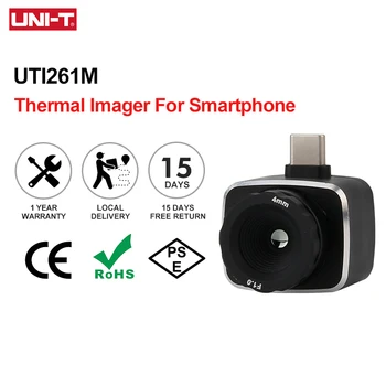 Тепловизионная Камера UNI-T Для телефона Android UTI261M Инфракрасный Тепловизор Для Смартфона 256 × 192 Пикселей Термографическая Камера