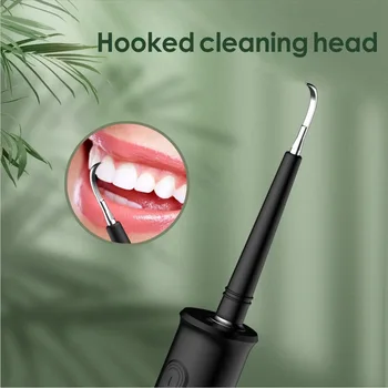 Электрический зубной скейлер для удаления зубного камня, пятен от зубного камня, Электрический звуковой очиститель зубного налета, удаление зубных камней 2