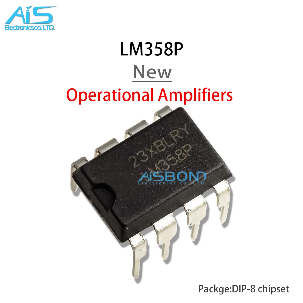 10 шт./лот Новый LM358P DIP8 LM358 DIP LM358N Двойные Операционные Усилители Микросхема IC