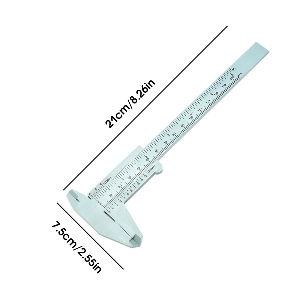 150-миллиметровая Линейка для бровейПластиковый Штангенциркуль Точные Инструменты для перманентного макияжа Измерьте Линию Трафарета для бровей Аксессуары 5