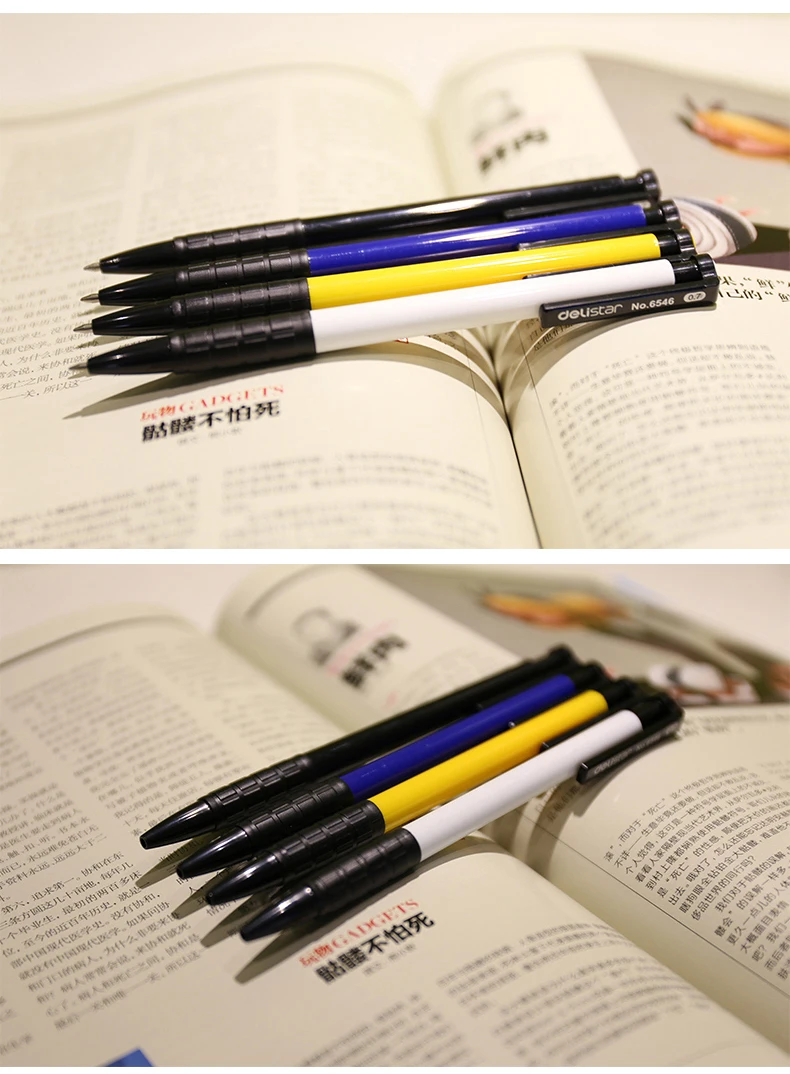 20 ШТ / Коробка 0,7 мм Шариковая ручка для Прессования Синих чернил для школьных канцелярских принадлежностей и офиса, YZB00008 4