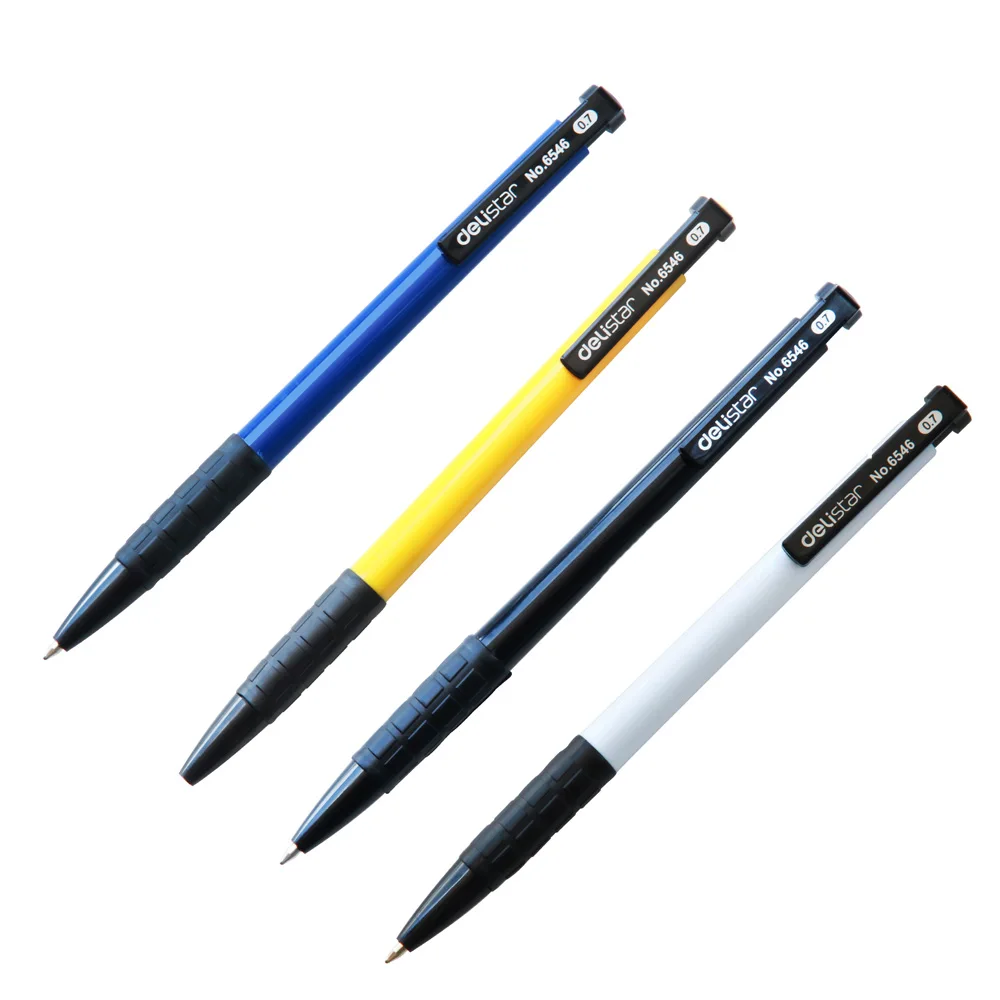 20 ШТ / Коробка 0,7 мм Шариковая ручка для Прессования Синих чернил для школьных канцелярских принадлежностей и офиса, YZB00008 5