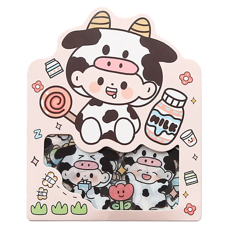 30 шт. /лот, канцелярские наклейки Kawaii, Серия Milk Panda Manor, наклейки в штучной упаковке, Планировщик, Декоративные наклейки для мобильных устройств, скрапбукинг 4