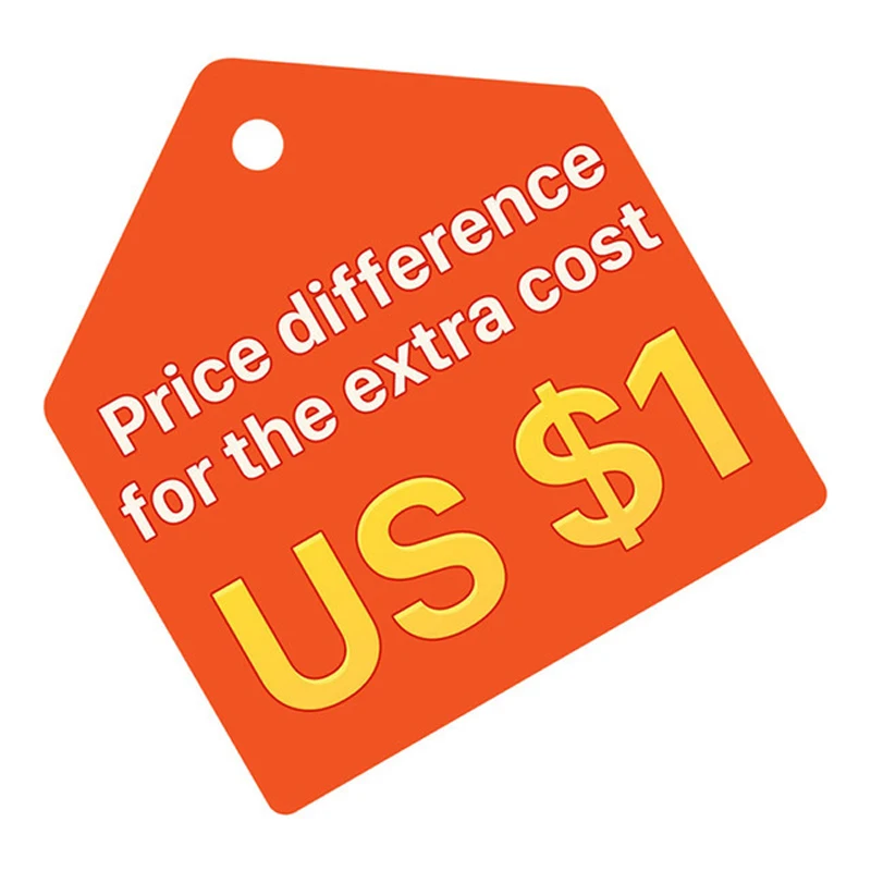 В отношении запасных частей, разницы в цене, дополнительных затрат или индивидуального товара. 0