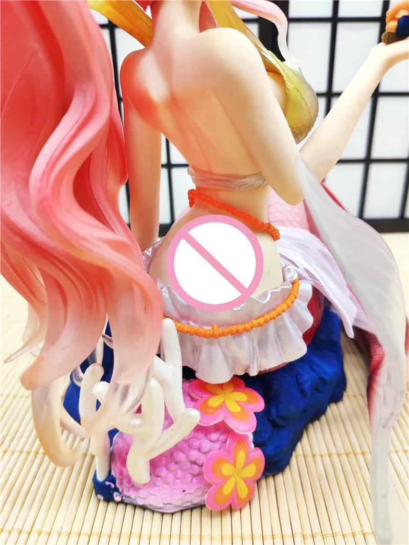 Оригинальное аниме One Piece Princess Shirahoshi Lift Фигурка Луффи, Хорошая коллекция статуй из ПВХ, модели Игрушек, подарки для мальчиков и девочек 1