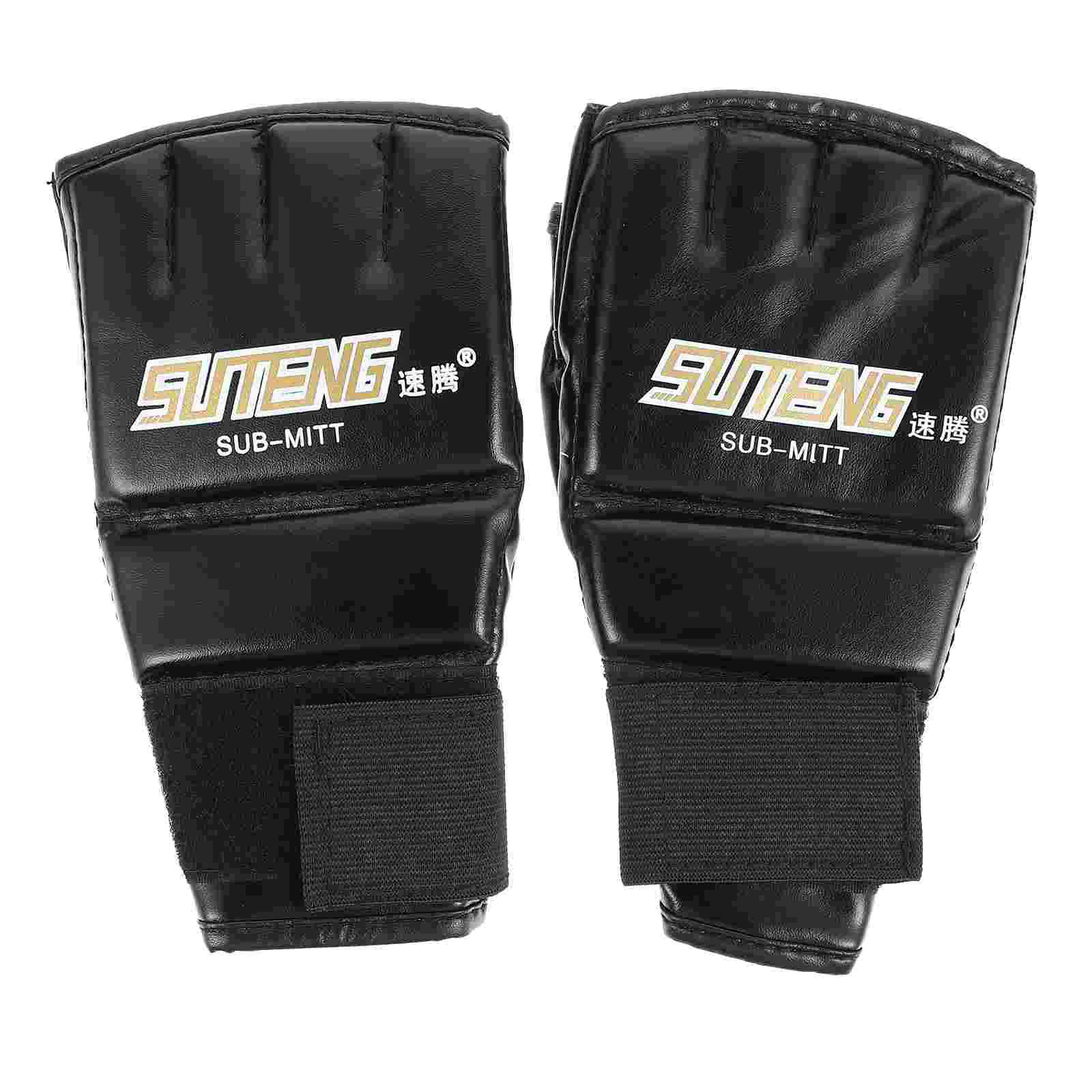 Спортивные боксерские перчатки, женские тренировочные рукавицы, аксессуар для кикбоксинга из искусственной кожи 0
