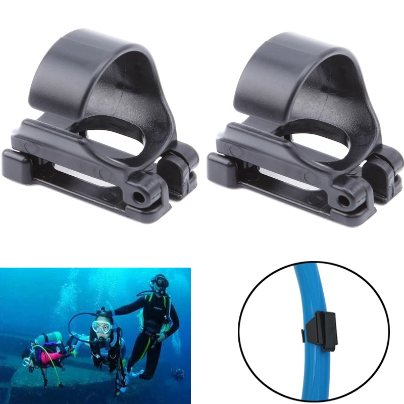 Универсальные очки с силиконовой пряжкой для подводного плавания, силиконовая трубка, пластиковый зажим, держатель для маски для подводного плавания, фиксатор для подводного плавания 0